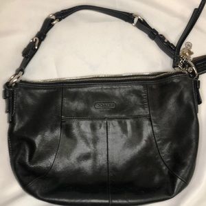 Black Coach Shoulder Bag + dust bag